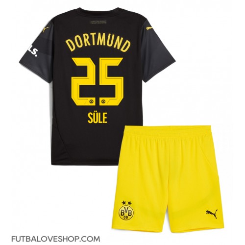 Dres Borussia Dortmund Niklas Sule #25 Preč pre deti 2024-25 Krátky Rukáv (+ trenírky)